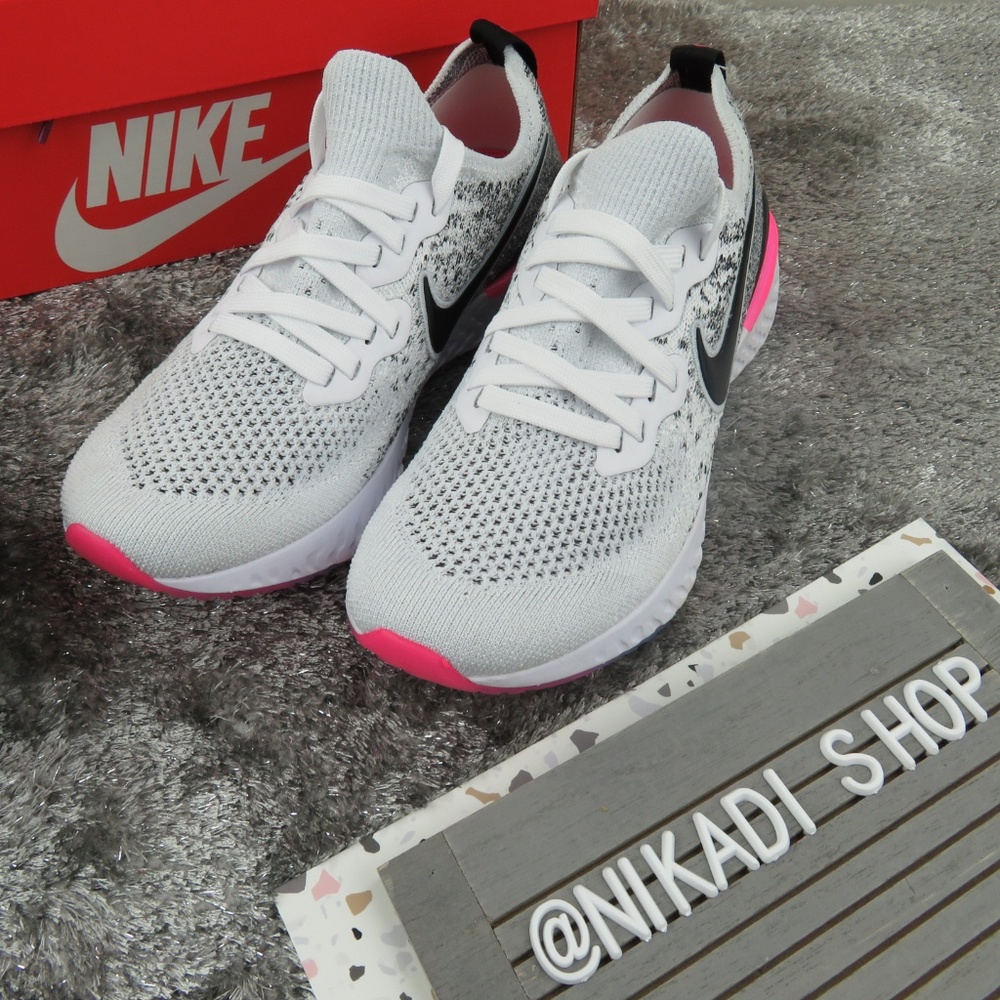 Nike Epic React Flyknit Sneakers - Picture 3 of 5